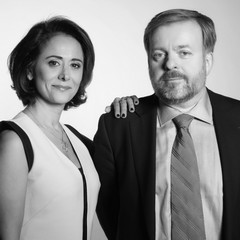 Nathalie Attias, candidate au Bâtonnat de Paris et Nicolas Leregle, candidat au vice-bâtonnat de Paris
