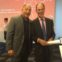 Charley Moore, CEO de Rocket Lawyer et Dominique Illien, Pr&eacute;sident d'ELS