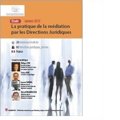 Etude 2013 sur l’utilisation de la médiation par les directions juridiques des entreprises en France - Squaremetric