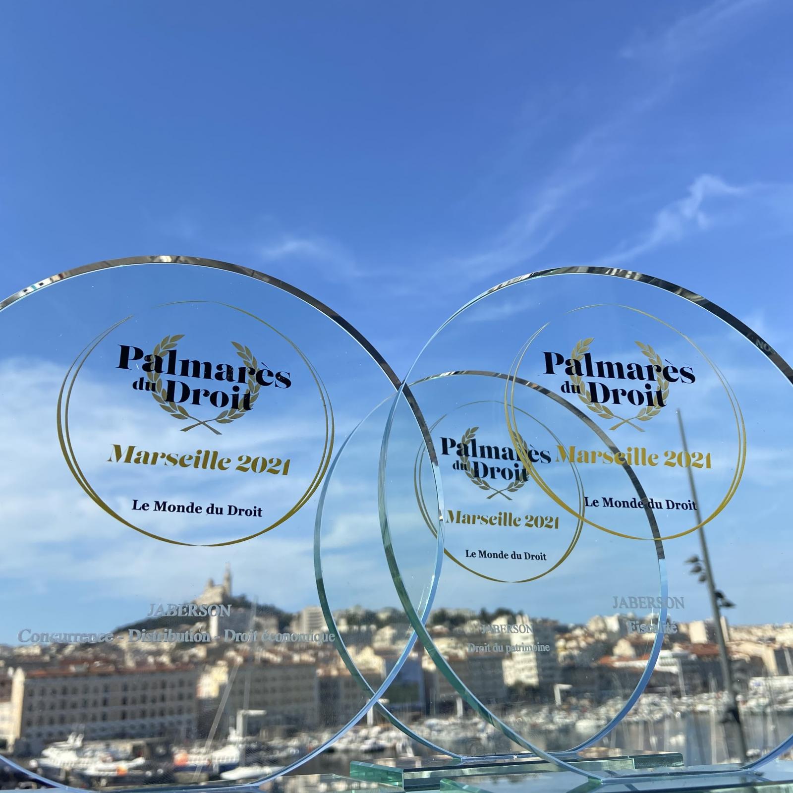 Jaberson récompensé au Palmarès du Droit de Marseille 2021